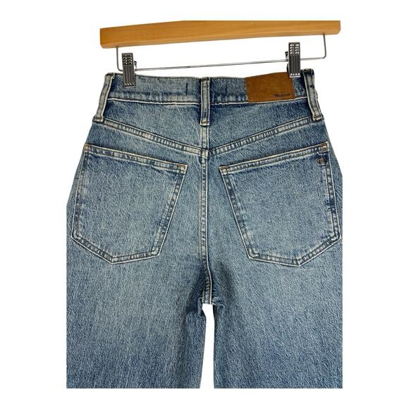 NWT Madewell Perfect Vintage Wide-Leg Jean Womens Size 23 Tall Medium Wash Basic - Picture 8 of 9